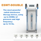 مزدوجة القناة صدمة الموجات الكهرومغناطيسية / معدات العلاج بالموجات الصدمية الطبية لآلة العلاج ED ESWT