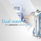 معدات معالجة موجة الصدمات ذات المقابض المزدوجة / آلة موجة الصدمات منخفضة الكثافة لآلة العلاج ED / الصدمة