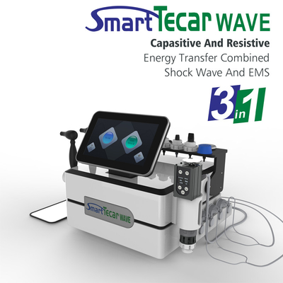 3 في 1 Tecar الإنفاذ الحراري EMS آلة بالمستخدمين للعلاج الطبيعي للجسم للإصابة الرياضية وتأثير السيلوليت