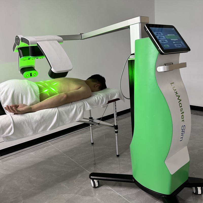 آلة العلاج بالليزر البارد ، بورينج الدهون 10D الثنائيات 532 نانومتر جهاز فقدان الوزن