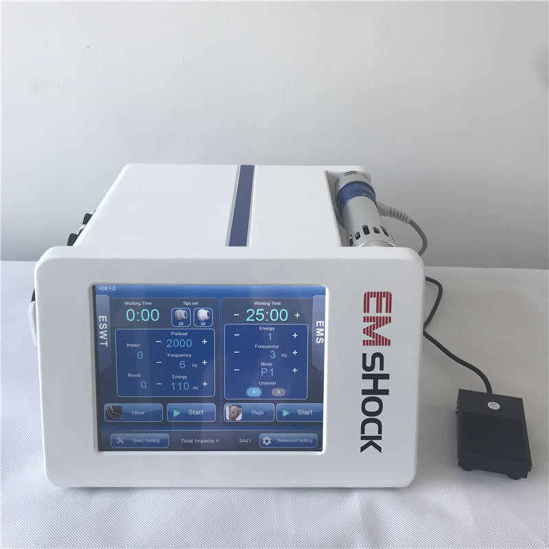 آلة العلاج بالمستخدمين ESWT لتحفيز عضلات الجسم / العلاج الطبيعي / آلة العلاج الكهرومغناطيسي