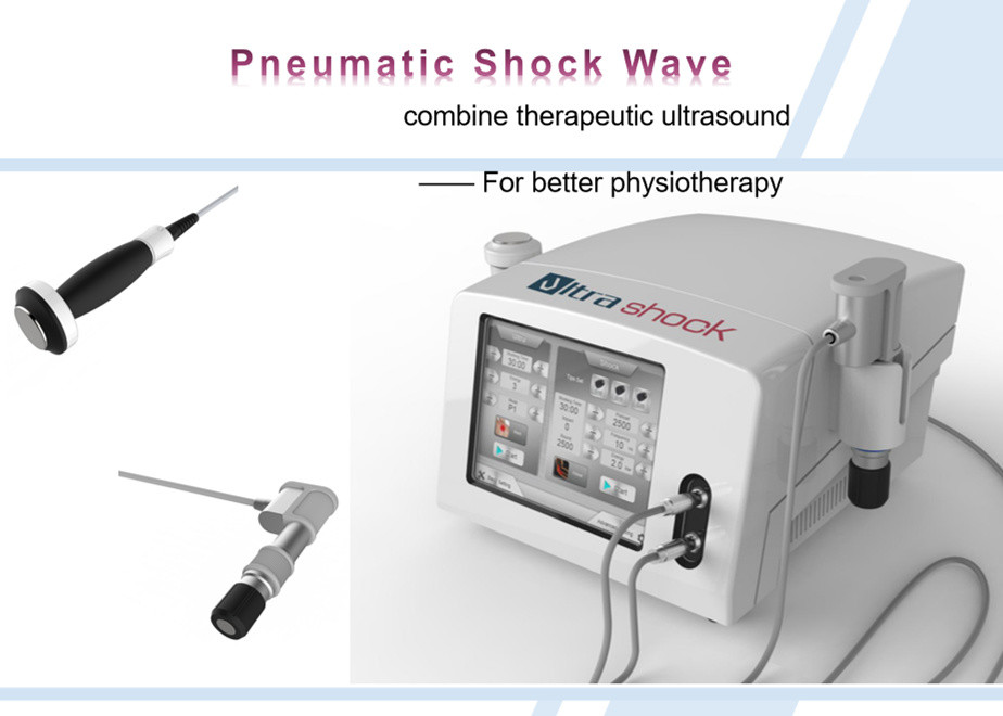 آلة العلاج بضغط الهواء المحمولة ، معدات العلاج الطبيعي بالموجات فوق الصوتية لتخفيف الآلام