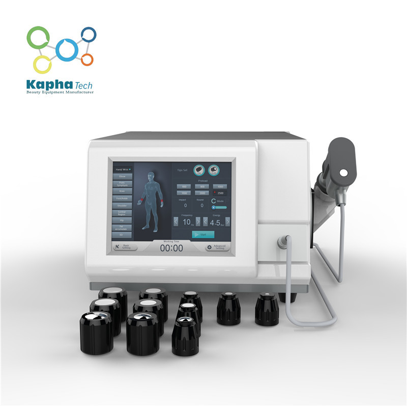 معدات علاج الآلام 1-21 هرتز ، أجهزة العلاج الطبيعي مع شاشة تعمل باللمس 8 بوصة