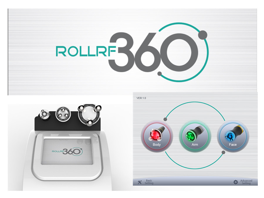 جهاز التجويف RF ثلاثي الأقطاب المحمول لفقدان الدهون بزاوية 360 درجة