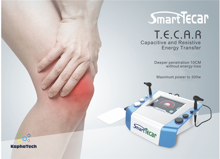 جهاز تدليك الجسم الذكي 300 كيلوهرتز معدات العلاج بالترددات اللاسلكية المعالجة الحرارية CET RET