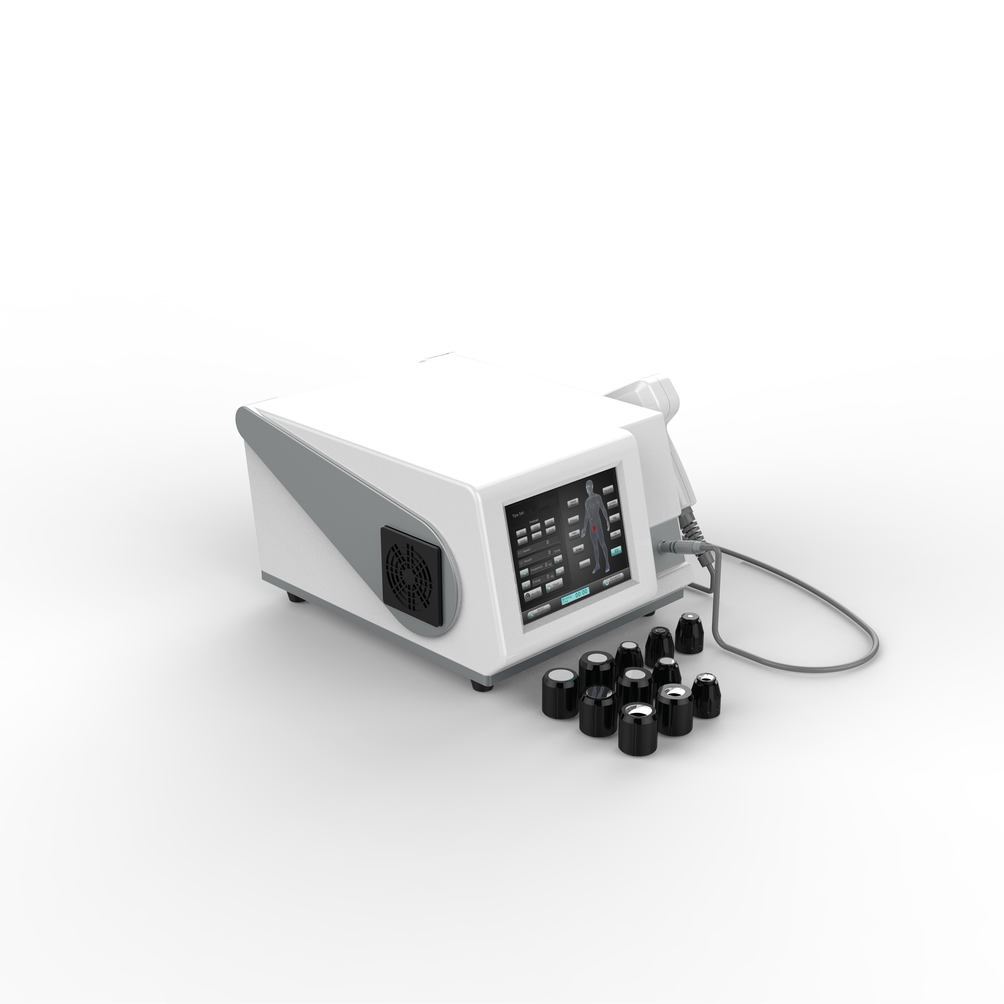 350 واط 6 بار آلة العلاج بضغط الهواء مع شاشة تعمل باللمس 8 بوصة