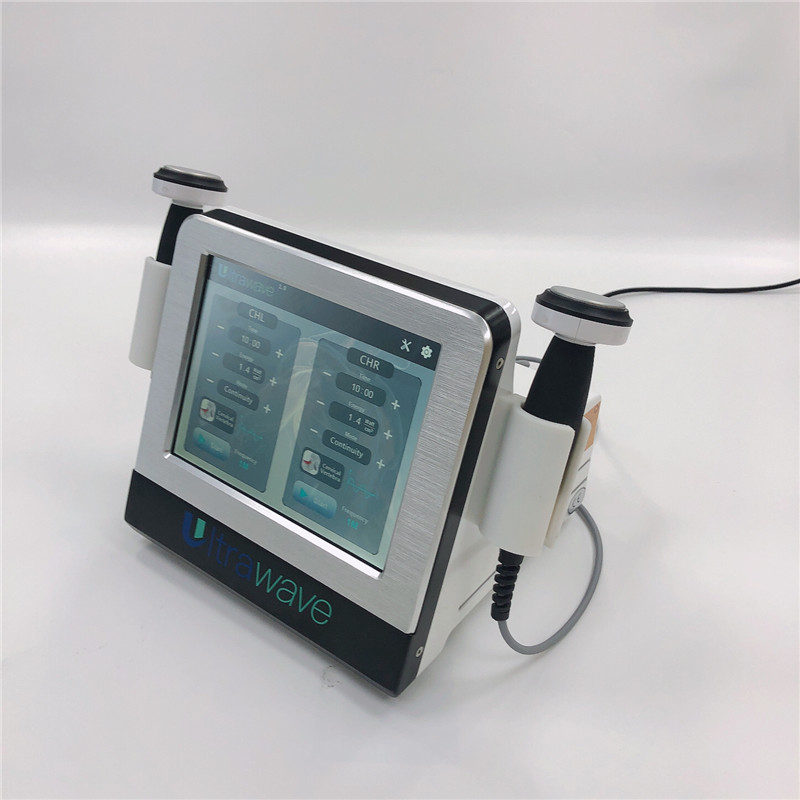 آلة العلاج الطبيعي بالموجات فوق الصوتية مزدوجة القنوات بالموجات فوق الصوتية للرعاية الصحية للجسم