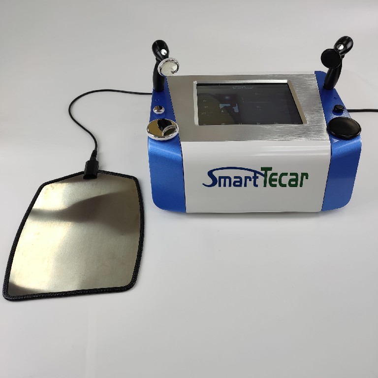 شاشة تعمل باللمس RF Tecar آلة العلاج Capacitiva Resistiva Tecar Diatermia