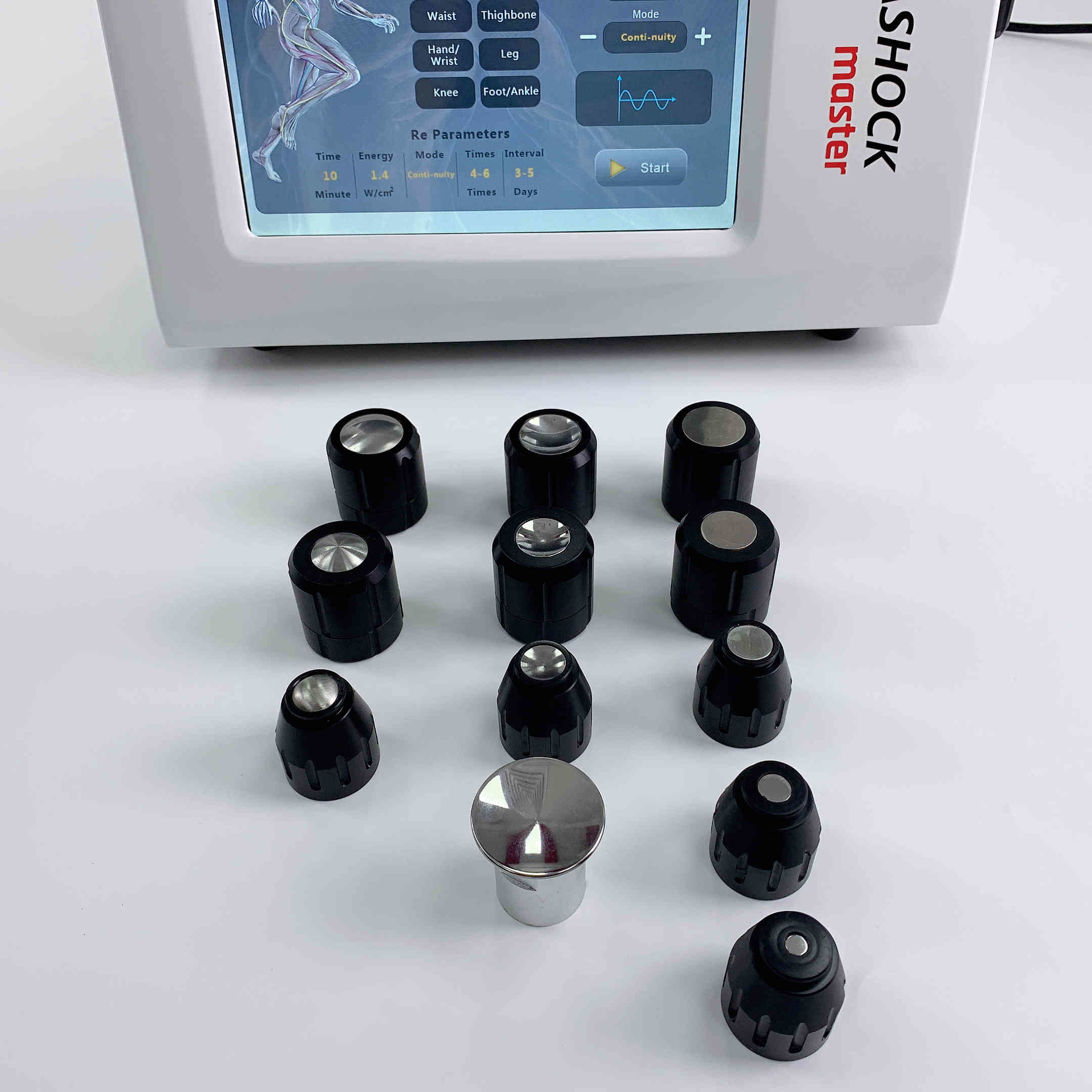 الصرف الليمفاوي 6 بار 21Hz آلة العلاج الطبيعي بالموجات فوق الصوتية