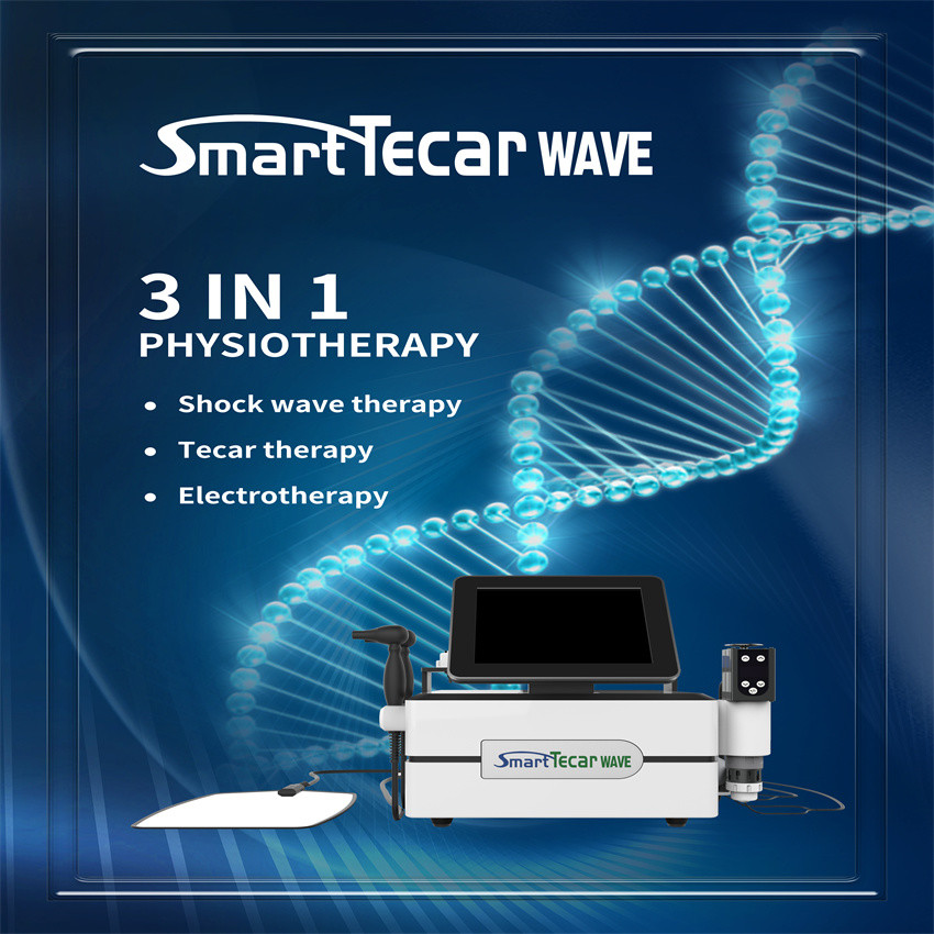 المحمولة Tecar صدمة موجة الإنفاذ الحراري آلة الترددات الراديوية آلة العلاج الطبيعي العلاج الكهرومغناطيسي